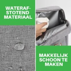 Brisby 4 Laags Geïsoleerde Koeltas - Lunchtas 7 Liter - Lichtgrijs -Buiten Kamperen Apparatuur 1200x1200 1752