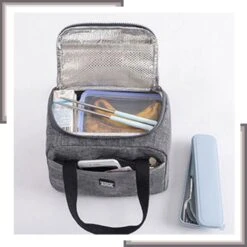 Lunchtas Volwassenen - Lunchbox - Koeltas - Grijs - SEVEND® 11 Lunchtas Volwassenen - Lunchbox - Koeltas - Grijs - SEVEND® -Buiten Kamperen Apparatuur 1200x1200 1764