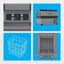 Auronic Elektrische Koelbox - 40.5L - Compressor - 12V En 240V - Grijs -Buiten Kamperen Apparatuur 1200x1200 1836