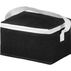 Bullet Kleine Koeltas Zwart/wit 20 Cm Voor 6/sixpack Blikjes - 3,5 Liter - Koelboxen/koeltassen - Lunchtrommel -Buiten Kamperen Apparatuur 1200x1200 1863