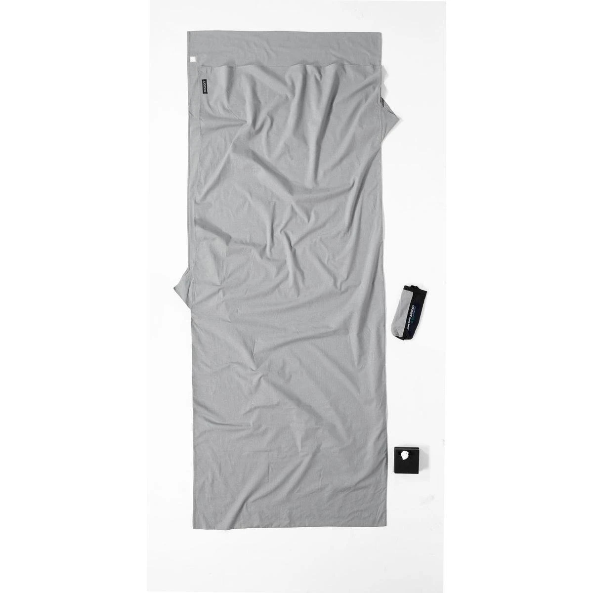 Cocoon Travelsheet InsectShield 100% Katoen - Safari Grey 4 Cocoon Travelsheet InsectShield 100% Katoen - Safari Grey - Afbeelding 2
