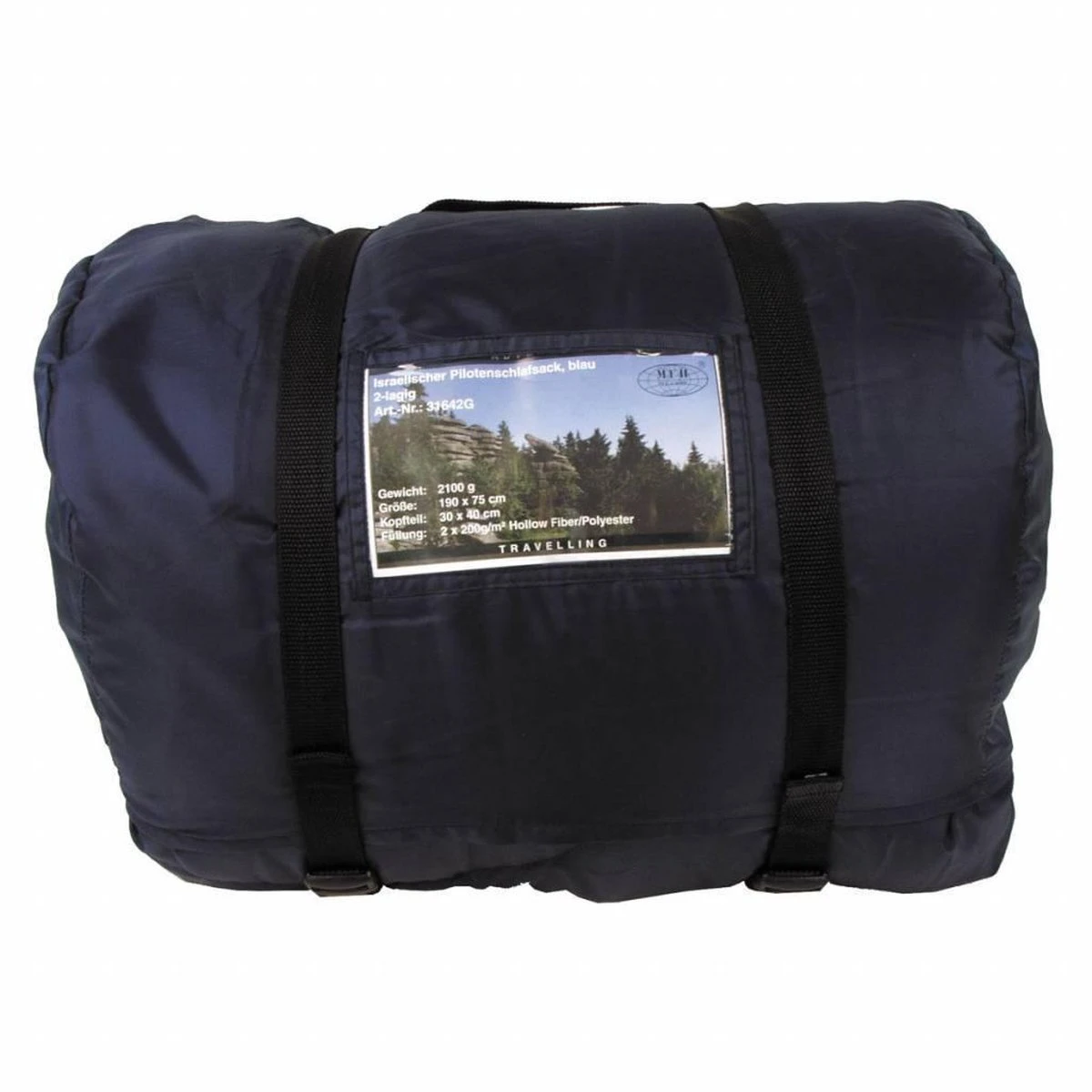 MFH - Pilotenslaapzak Blauw 2-laags 4 MFH - Pilotenslaapzak Blauw 2-laags - Afbeelding 2