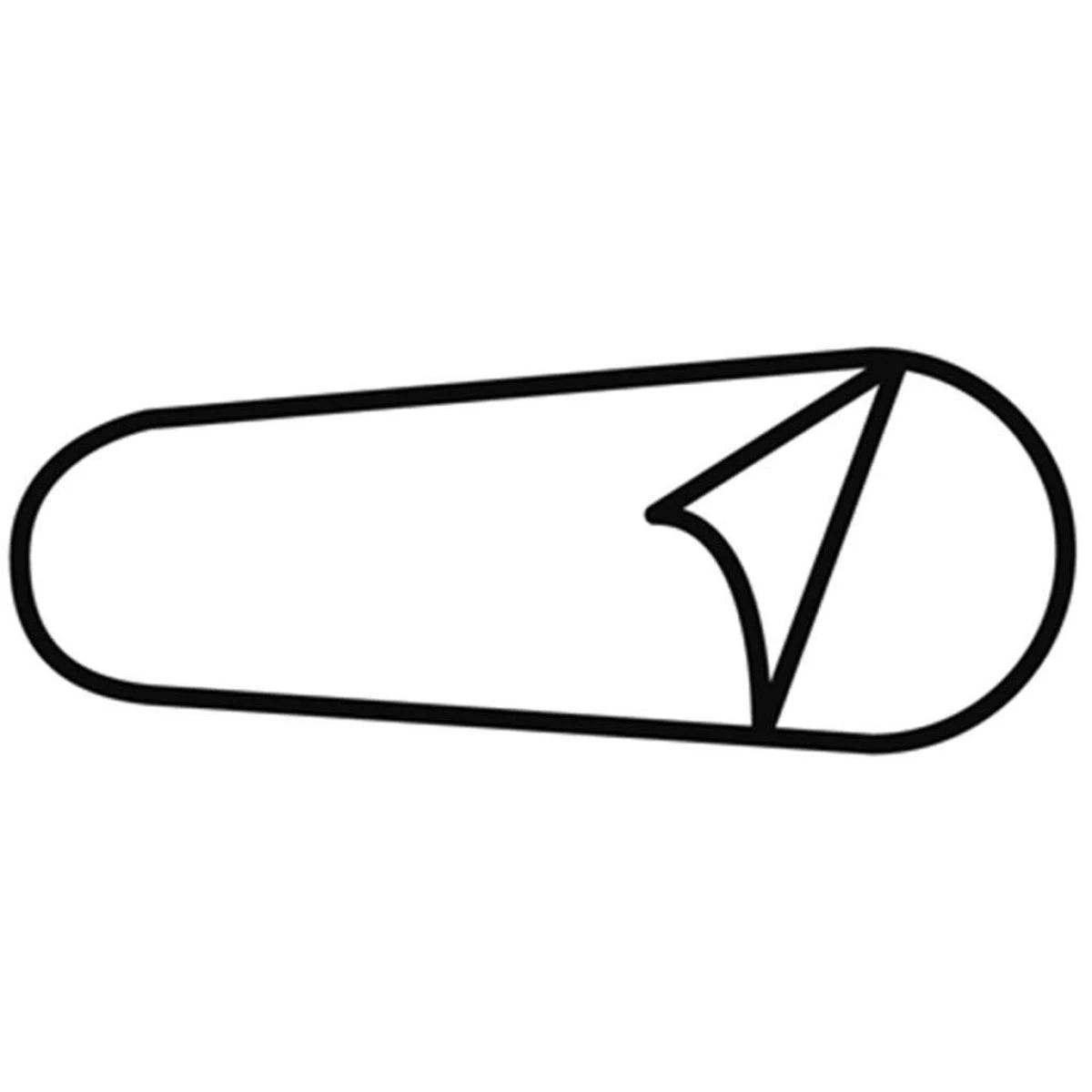 Travelsafe Cotton Inlet Mummy Slaapzak - Wit 5 Travelsafe Cotton Inlet Mummy Slaapzak - Wit - Afbeelding 3