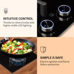 Illuminosa Domino Gaskookplaat 2-pits Sabaf Branders Glaskeramiek 14 Illuminosa Domino Gaskookplaat 2-pits Sabaf Branders Glaskeramiek -Buiten Kamperen Apparatuur 1200x1200 2030