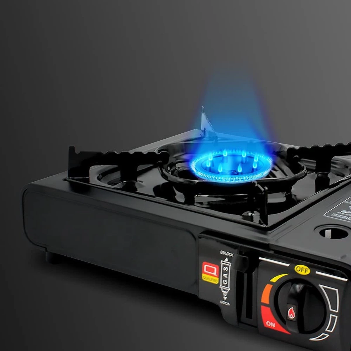 Borvat® |Draagbare Gasfornuis - Camping Kookstel - Inclusief 8 Gasflessen - Gas Stove - Gasfornuis - Kooktoestel - Outdoor - Op Reis + Gratis Smartphone Auto Magneethouder. 4 Borvat® |Draagbare Gasfornuis - Camping Kookstel - Inclusief 8 Gasflessen - Gas Stove - Gasfornuis - Kooktoestel - Outdoor - Op Reis + Gratis Smartphone Auto Magneethouder. - Afbeelding 2