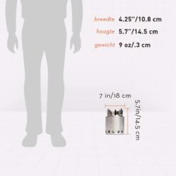 Solo Stove Lite Draagbare Kooktoestel. Geen Vloeibare Brandstof Nodig. Krachtige Efficiënte Houtverbranding En Weinig Rook. Voor 1-2 Personen, 304 Roestvrijstaal, Compact ⌀ 10,8 Cm, Hoogte 14,5 Cm, 255g. -Buiten Kamperen Apparatuur 1200x1200 2124
