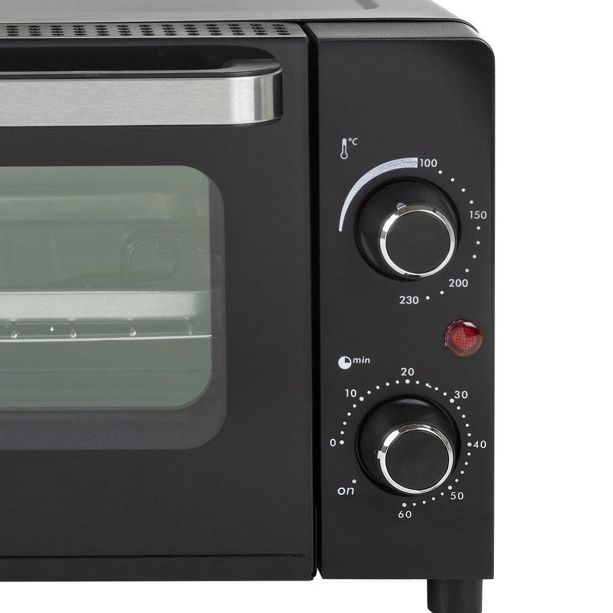 Tristar Oven OV-3615 - Camping Oven 10 Liter - 800 Watt - Vrijstaande Kleine Oven - Zwart 8 Tristar Oven OV-3615 - Camping Oven 10 Liter - 800 Watt - Vrijstaande Kleine Oven - Zwart - Afbeelding 6