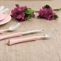 Di Solle Inova D - 6 Persoons Bestekset - Handige Opbergbak Met Raspdeksel - 26 Delig - Baby Pink -Buiten Kamperen Apparatuur 1200x1200 2187