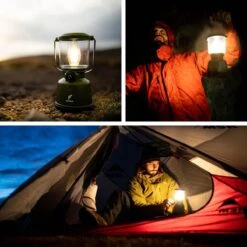 Favour L0818 Retro Camping Lamp Oplaadbaar LED, 320 Lumen, IP64 Waterdicht, Draagbare Kampeerlamp, Tentlamp, Acculamp, Traploos Dimbare Lamp Incl. Kaarslicht-modus, Groen -Buiten Kamperen Apparatuur 1200x1200 2285