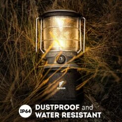 Favour L0944 Retro LED Lantaarn Hoog Vermogen 1300 Lumen, Vintage Design, Tuinlantaarn, Camping Lamp, Stormlantaarn Kleurtemperatuur Instelbaar Warm Wit Tot Koel Wit, Traploos Dimbaar Incl. Kaarslichtstand -Buiten Kamperen Apparatuur 1200x1200 2308