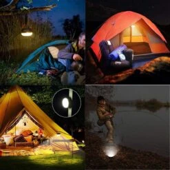 Albrillo Campinglamp LED 2 Stuks Campinglantaarn USB Oplaadbaar Campinglicht, 3 Modi Waterdicht Met 1800mAh Powerbank LED Campinglantaarn Tentverlichting Voor Vissen, Wandelen, Kamperen, Noodgevallen -Buiten Kamperen Apparatuur 1200x1200 2350