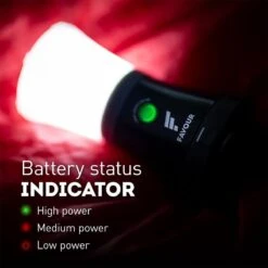 Favour L0717 Camping Lamp Oplaadbaar LED, 200 Lumen, IPX7 Waterdicht, Drijvend, Schokbestendig, Draagbare Kampeerlamp, Tentlamp, Vislamp, Geïntegreerde Oplaadbare Batterij -Buiten Kamperen Apparatuur 1200x1200 2355