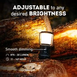 Favour L1061 Camping Lamp LED, 875 Lumen, IP64, Waterdicht, Draagbare Kampeerlamp, Tentlamp, Schokbestendig, 4 Verschillende Lichtmodi Incl Kaarslicht-modus, Afneembaar Deksel, Handig & Compact Formaat -Buiten Kamperen Apparatuur 1200x1200 2378