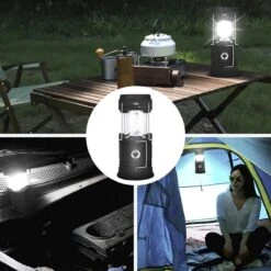 Merkloos Xtraworks - Multifunctionele Solar LED Campinglamp Met Handvatten - IPX 45 Waarde, USB-lader En Powerbank - Mat Zwart -Buiten Kamperen Apparatuur 1200x1200 2388