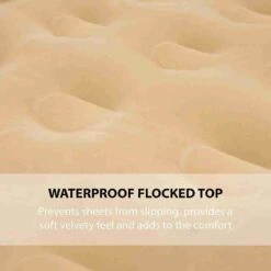 Merkloos Avenli 88030 Hoog Verhoogd Gevlokt Luchtbed | Queensize | Ingebouwde Pompen | Snelle En Gemakkelijke Inflatie -Buiten Kamperen Apparatuur 1200x1200 248