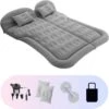 Opblaasbaar Auto Matras - Auto Luchtbed Grijs - Achterbank En Achterbak - Tweepersoons 3-in-1 Universeel Automatras - Inclusief Elektrische Pomp En Accessoires - Kampeer Luchtbed Voor Reizen -Buiten Kamperen Apparatuur 1200x1200 260