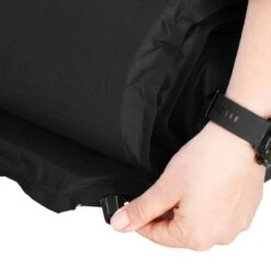 Springos Slaapmat | Zelfopblazend | 180 Cm | Inclusief Hoes | Zwart -Buiten Kamperen Apparatuur 1200x1200 417