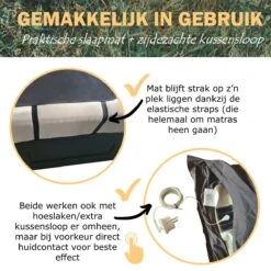 Earthle Volledige Earthing Tweepersoons Aardingsset - 2x Slaapmat + 2x Kussensloop - Aardingsmat - Aarden - Earthing Mat - Aarding - Grounding Mat - Kussensloop - Aardingskussensloop - Combo Deal 16 Earthle Volledige Earthing Tweepersoons Aardingsset - 2x Slaapmat + 2x Kussensloop - Aardingsmat - Aarden - Earthing Mat - Aarding - Grounding Mat - Kussensloop - Aardingskussensloop - Combo Deal -Buiten Kamperen Apparatuur 1200x1200 455