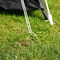 Gardebruk Haringen Set Van 100 Gegalvaniseerd Staal LxØ 200x3,5mm -Buiten Kamperen Apparatuur 1200x1200 528