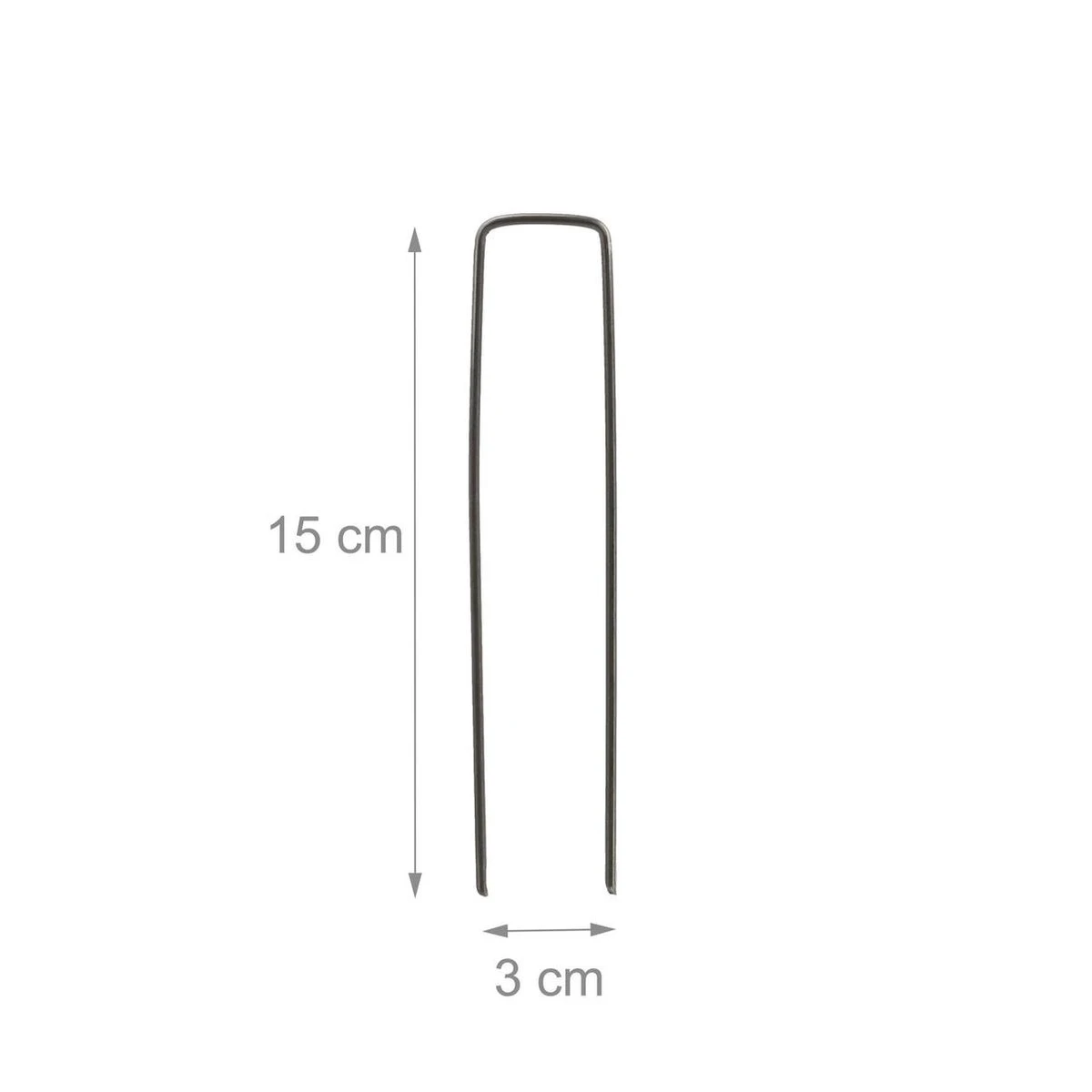 Relaxdays 100x Gronddoekpen - Grondanker - Haring - Gronddoekhaak - Grondhaken - 2mm 9 Relaxdays 100x Gronddoekpen - Grondanker - Haring - Gronddoekhaak - Grondhaken - 2mm - Afbeelding 7