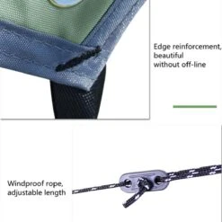 Merkloos TDR - Outdoor Draagbaar Zonnescherm Met Opbergtas - Waterdicht - Tarps Voor Kamperen 300 *300cm - 3-4 Personen -Leger Groen 8 Merkloos TDR - Outdoor Draagbaar Zonnescherm Met Opbergtas - Waterdicht - Tarps Voor Kamperen 300 *300cm - 3-4 Personen -Leger Groen -Buiten Kamperen Apparatuur 1200x1200 584