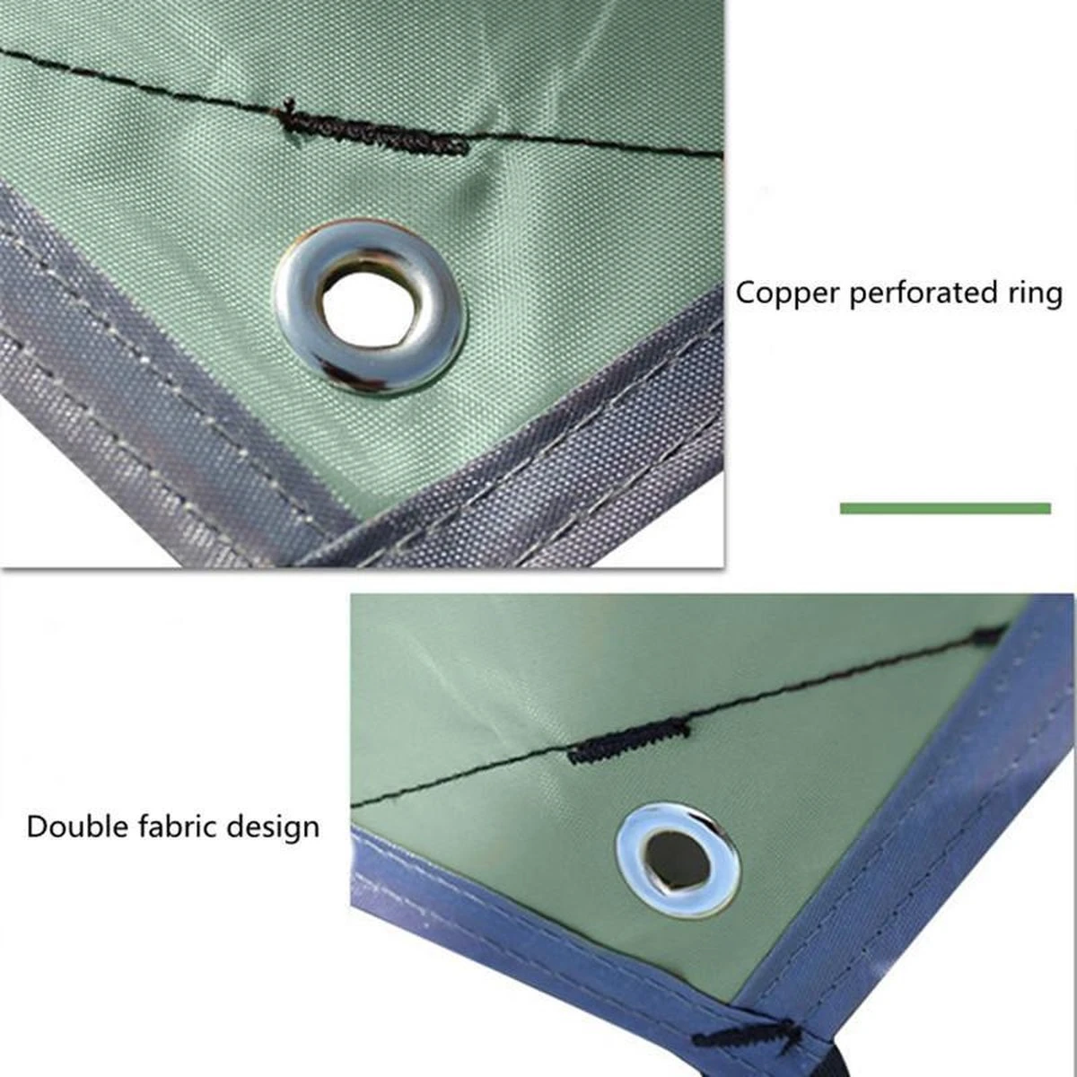 Merkloos TDR - Outdoor Draagbaar Zonnescherm Met Opbergtas - Waterdicht - Tarps Voor Kamperen 300 *300cm - 3-4 Personen -Leger Groen 6 Merkloos TDR - Outdoor Draagbaar Zonnescherm Met Opbergtas - Waterdicht - Tarps Voor Kamperen 300 *300cm - 3-4 Personen -Leger Groen - Afbeelding 4