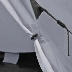 VidaXL Tent 4-persoons Grijs -Buiten Kamperen Apparatuur 1200x1200 68