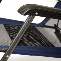 Ligstoel 155x60cm - Opvouwbaar Campingstoel Ligbed Strandstoel Tuinstoel Vouwligstoel Blauw -Buiten Kamperen Apparatuur 1200x1200 894