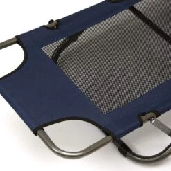 Ligstoel 155x60cm - Opvouwbaar Campingstoel Ligbed Strandstoel Tuinstoel Vouwligstoel Blauw -Buiten Kamperen Apparatuur 1200x1200 902