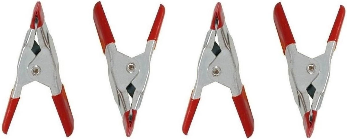 Merkloos Set Van 16x Stuks Mini Zeilklemmen/zeilclips 5 Cm Kunststof/staal - Dekzeil Klemmen - Hobbyklemmen - Camping/outdoor Klemmen 3 Merkloos Set Van 16x Stuks Mini Zeilklemmen/zeilclips 5 Cm Kunststof/staal - Dekzeil Klemmen - Hobbyklemmen - Camping/outdoor Klemmen