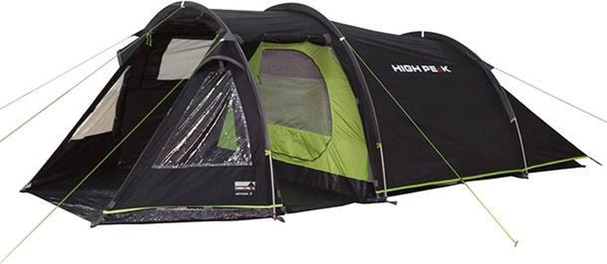 High Peak Atmos 3 Tunneltent - Donkergrijs - 3 Persoons 4 High Peak Atmos 3 Tunneltent - Donkergrijs - 3 Persoons - Afbeelding 2