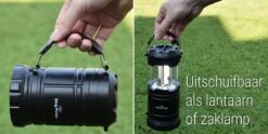 LED Camping Lamp 2 In 1 Hoge Kwaliteit - Zaklamp En Campinglamp - Inclusief AA Batterijen -Buiten Kamperen Apparatuur 1200x600 8