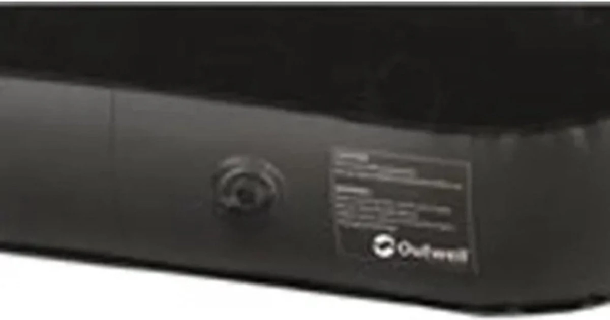 Outwell Luchtbed Flock Classic Tweepersoons Zwart 4 Outwell Luchtbed Flock Classic Tweepersoons Zwart - Afbeelding 2