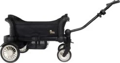 Deryan Luxe Sandy Bolderkar - Duo Buggy - Tandem Buggy - Opvouwbaar - Inklapbare Bolderwagen - Duo Kinderwagen - Zwart -Buiten Kamperen Apparatuur 1200x637 6