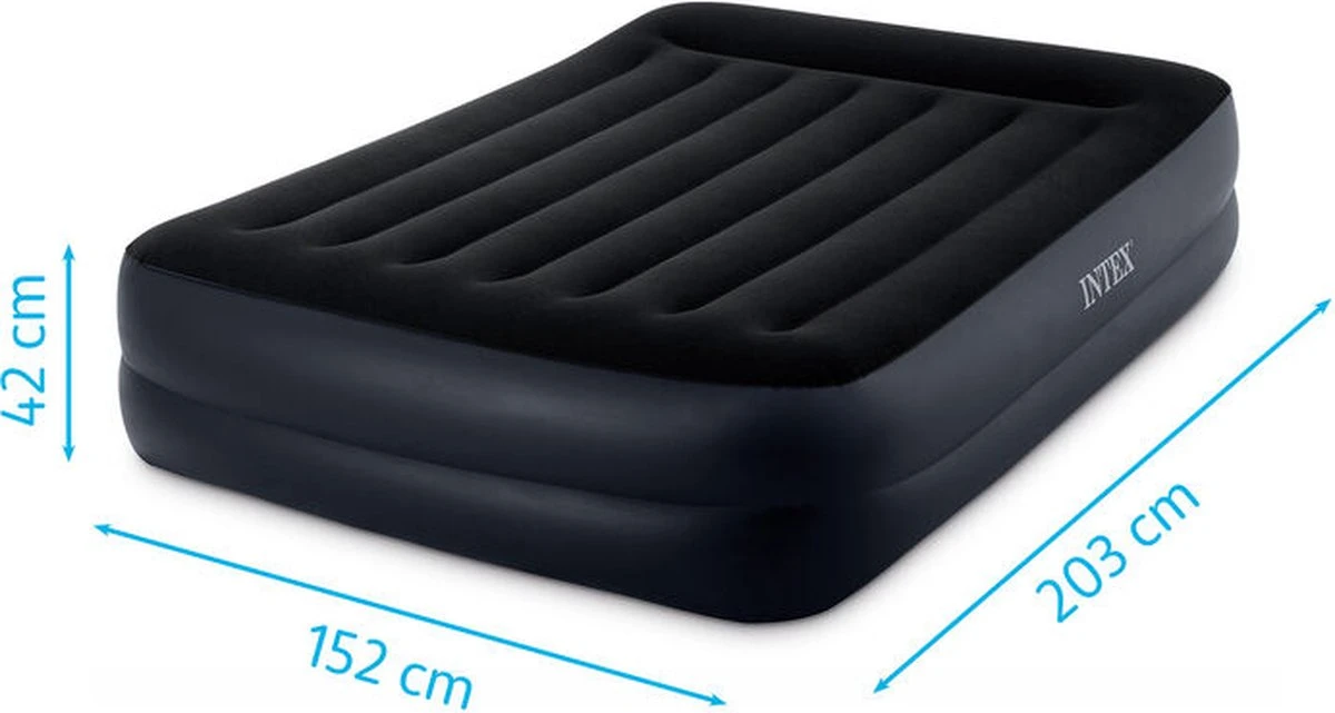 Intex Luchtbed - 2 Persoons - 203x152x42cm 13 Intex Luchtbed - 2 Persoons - 203x152x42cm - Afbeelding 11