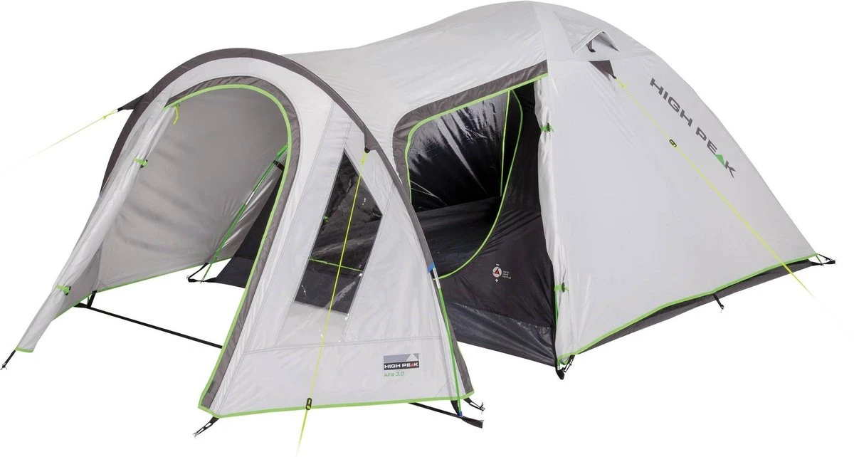 High Peak Kira 3.0 Koepeltent Nimbus - Nimbus Grijs - 3 Persoons 10 High Peak Kira 3.0 Koepeltent Nimbus - Nimbus Grijs - 3 Persoons - Afbeelding 8