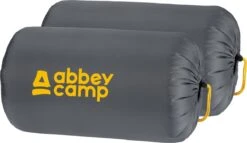 Abbey Camp Slaapzak Amsterdam - 2-pack - Dekenmodel - 210 X 85 Cm - Grijs -Buiten Kamperen Apparatuur 1200x693 3