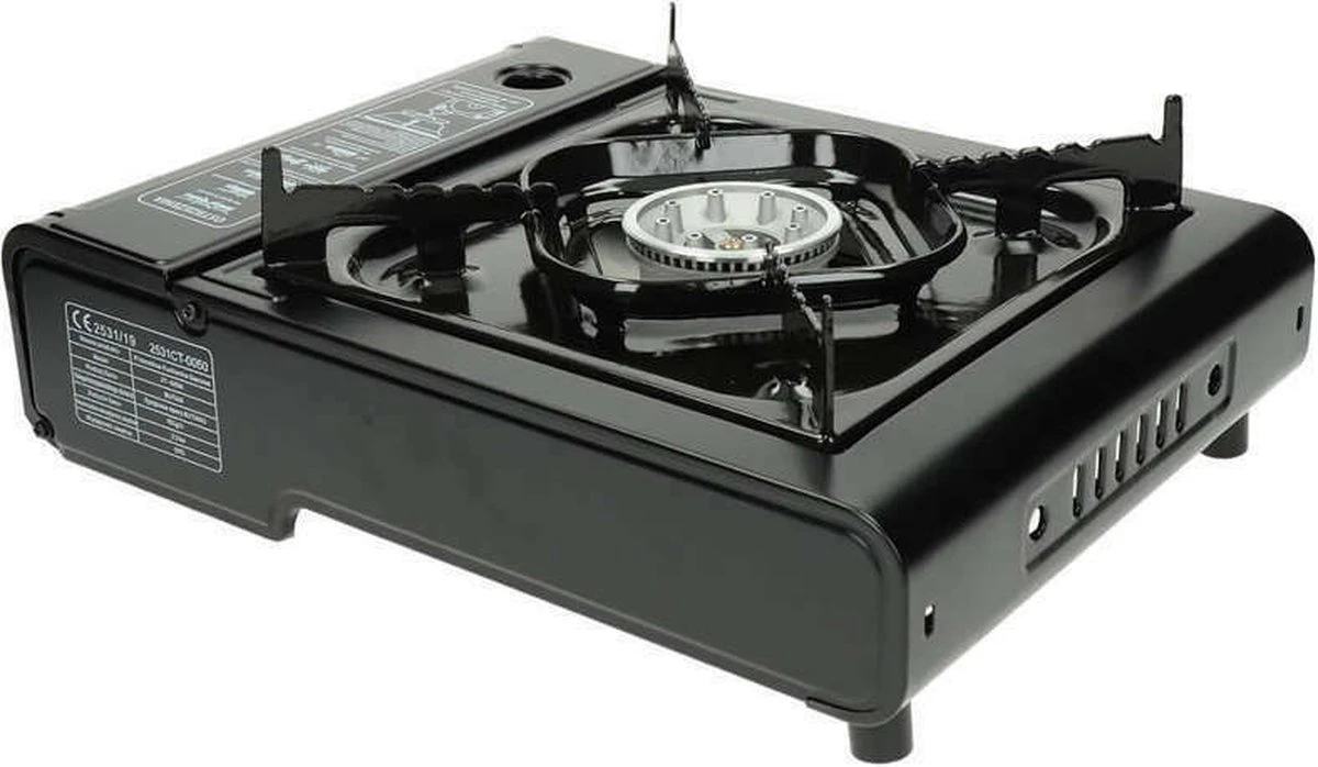 Camping Kooktoestel - Draagbaar Gasfornuis - Incl. 20x Gasflessen En Koffer 7 Camping Kooktoestel - Draagbaar Gasfornuis - Incl. 20x Gasflessen En Koffer - Afbeelding 5