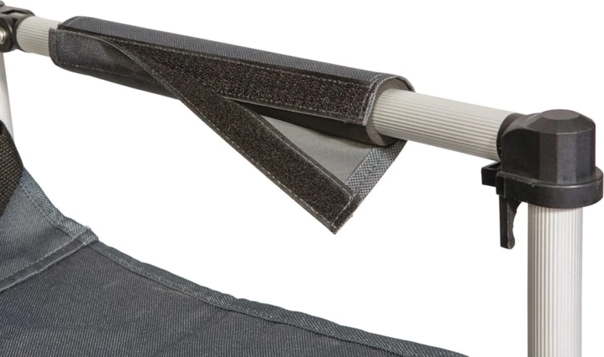 Bo-Camp Kinder Campingstoel Compact - Antraciet 4 Bo-Camp Kinder Campingstoel Compact - Antraciet - Afbeelding 2