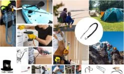 Bob Online ™ - 1 Stuk – Zwart – Gereedschaplijn – Gereedschaplanyard – Elasticate Tool Lanyard – Maximum Load Capacity 2 Kg – Elastisch Gereedschap Lanyard – Gereedschap Valbeveiliging Koord 7 Bob Online ™ - 1 Stuk – Zwart – Gereedschaplijn – Gereedschaplanyard – Elasticate Tool Lanyard – Maximum Load Capacity 2 Kg – Elastisch Gereedschap Lanyard – Gereedschap Valbeveiliging Koord -Buiten Kamperen Apparatuur 1200x713 2