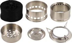 Fox Outdoor - Houtbrander "Forest" - RVS -Buiten Kamperen Apparatuur 1200x723 5