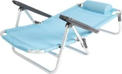 Bo-Camp Beach Chair - Monaco - Aluminium - Blauw -Buiten Kamperen Apparatuur 1200x728 2