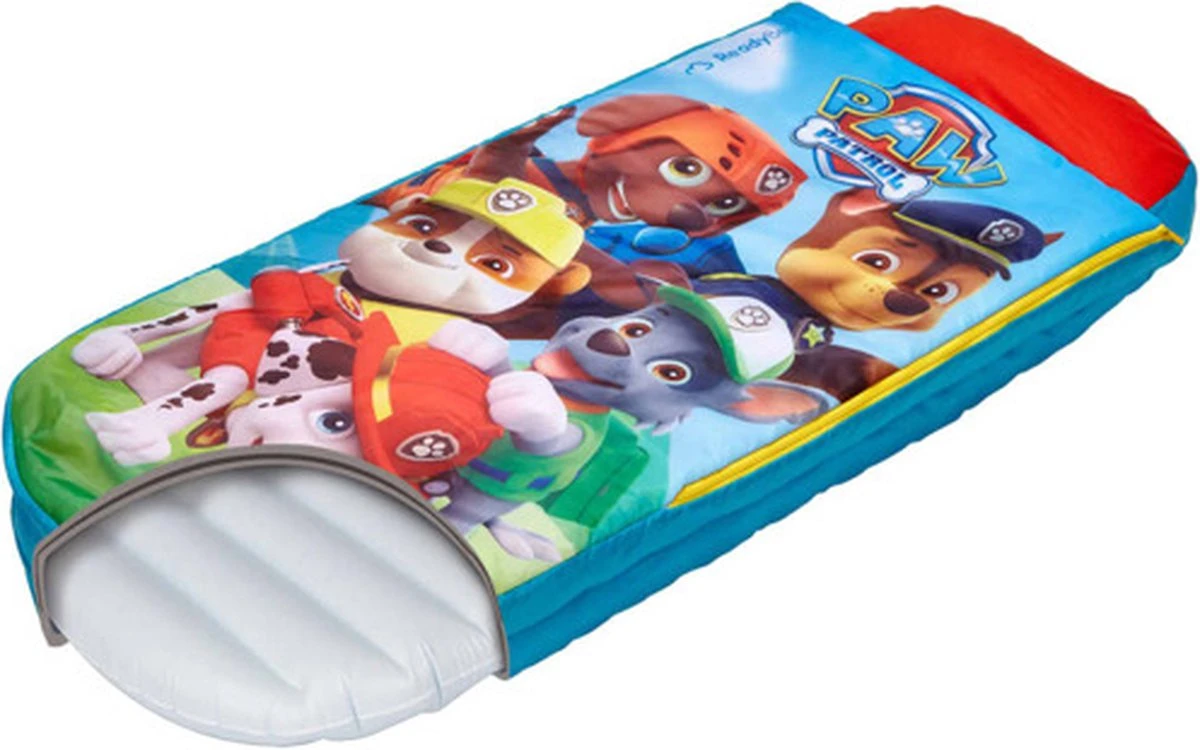 Paw Patrol ReadyBed Luchtbed + Slaapzak + Kussen - Blauw - 150x62x20 11 Paw Patrol ReadyBed Luchtbed + Slaapzak + Kussen - Blauw - 150x62x20 - Afbeelding 9