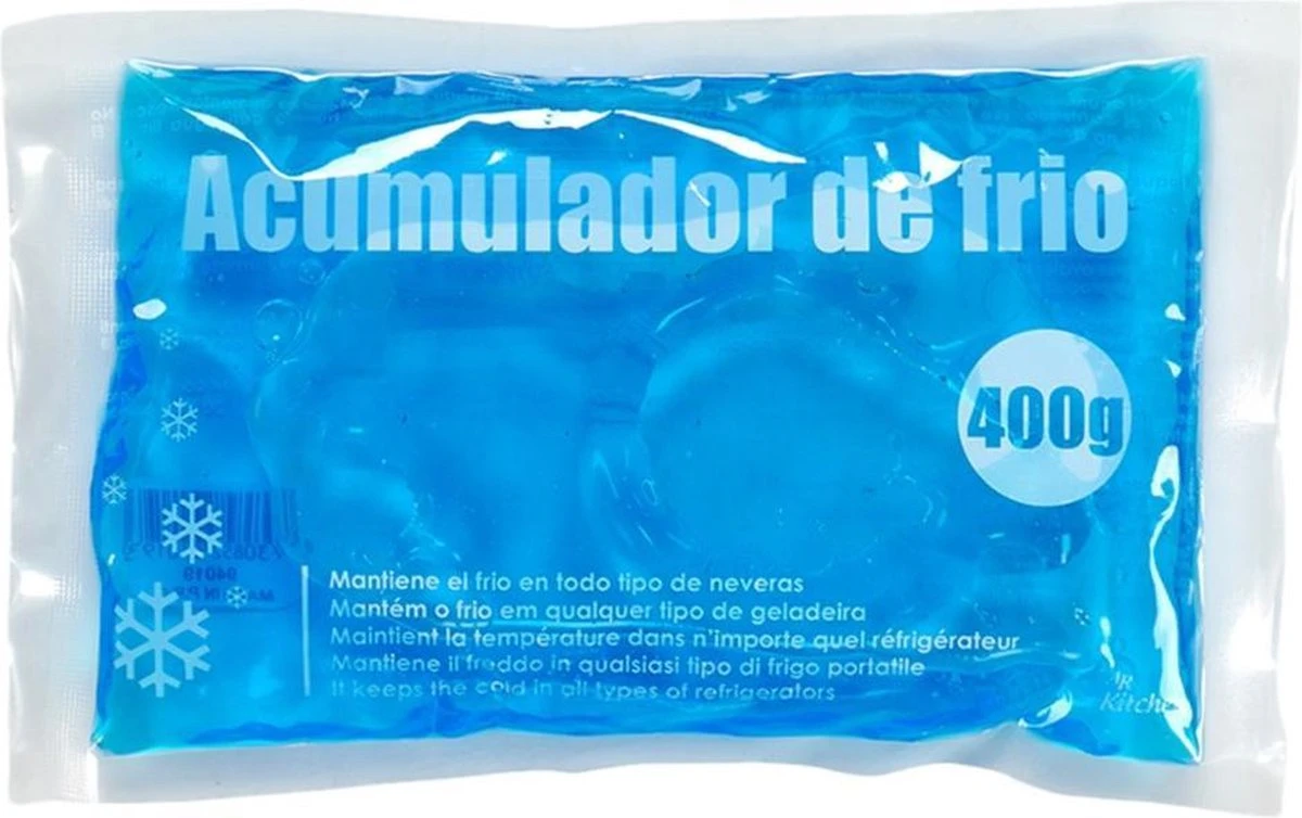 Set Van 4x Stuks Herbruikbare Koelelementen/icepacks 22,5 X 14,5 X 3 Cm - Flexibele Koelelementen Voor Koeltas/koelbox 4 Set Van 4x Stuks Herbruikbare Koelelementen/icepacks 22,5 X 14,5 X 3 Cm - Flexibele Koelelementen Voor Koeltas/koelbox - Afbeelding 2