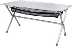 Campart Campingtafel XL TA-0806 - Opvouwbaar, Lichtgewicht En Met Verstelbare Poten - Kampeertafel Inklapbaar Inclusief Opbergtas - 140 X 80 X 70 Cm - Wit -Buiten Kamperen Apparatuur 1200x770 3