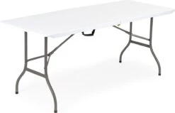 Inklapbare Tafel - Opklaptafel - 180x70x73,5 Cm - Wit 12 Inklapbare Tafel - Opklaptafel - 180x70x73,5 Cm - Wit -Buiten Kamperen Apparatuur 1200x771 5