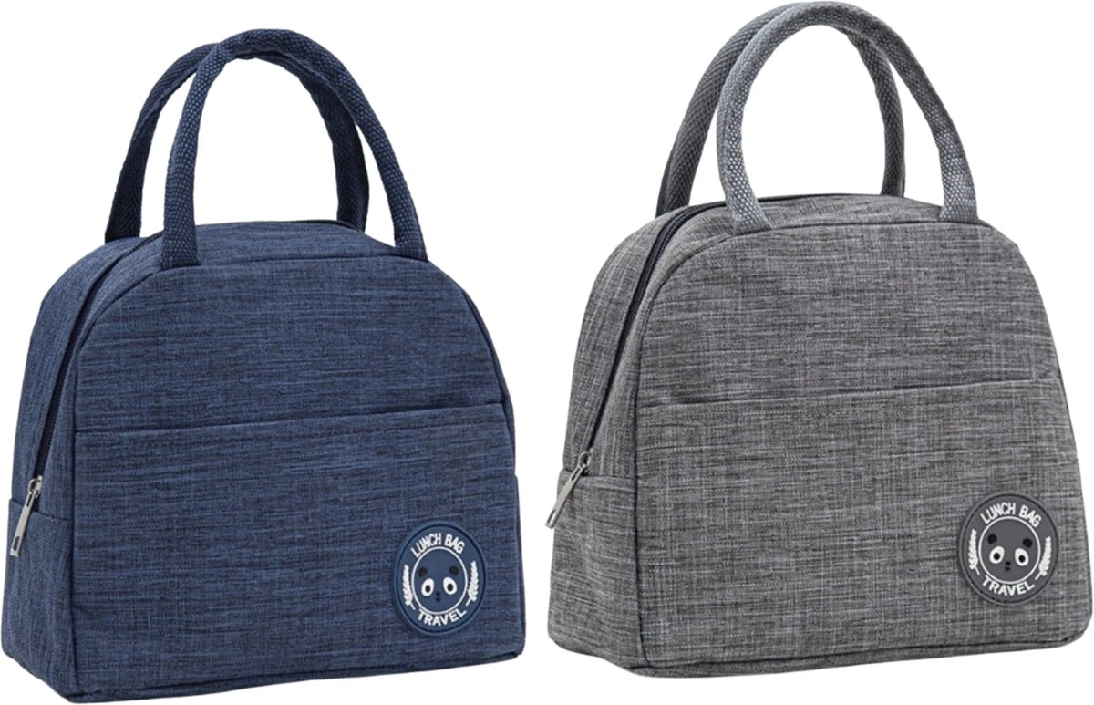 2x Thermo Lunchtas Volwassenen En Kinderen - Koeltas Moedermelk - Lunch Koelzak 3 2x Thermo Lunchtas Volwassenen En Kinderen - Koeltas Moedermelk - Lunch Koelzak