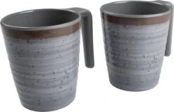 Bo-Camp - Mok - Halo - L - 4 Stuks - Grijs 6 Bo-Camp - Mok - Halo - L - 4 Stuks - Grijs -Buiten Kamperen Apparatuur 1200x775 6