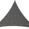 Livin' Outdoor Schaduwdoek Iseo HDPE - Driehoek - 3 X 2.5 X 2.5 Meter - Antraciet -Buiten Kamperen Apparatuur 1200x781 1