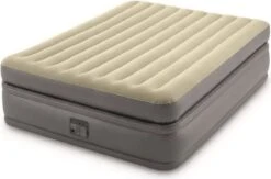 Intex Prime Comfort - Luchtbed - 2-Persoons - 152x203x51 Cm (BxLxH) - Grijs - Met Ingebouwde Motorpomp -Buiten Kamperen Apparatuur 1200x792 3